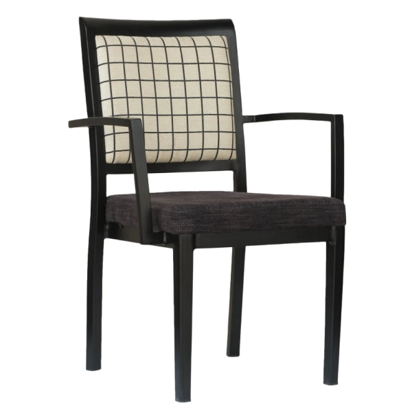 Gifford Wood Grain Aluminum Arm Chair Interior