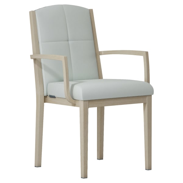 Rivera Padded Aluminum Arm Chair Interior