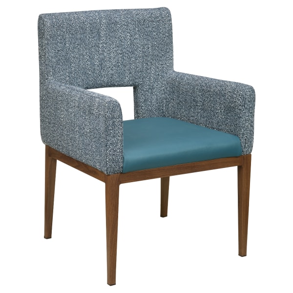 Percy Aluminum Arm Chair Interior