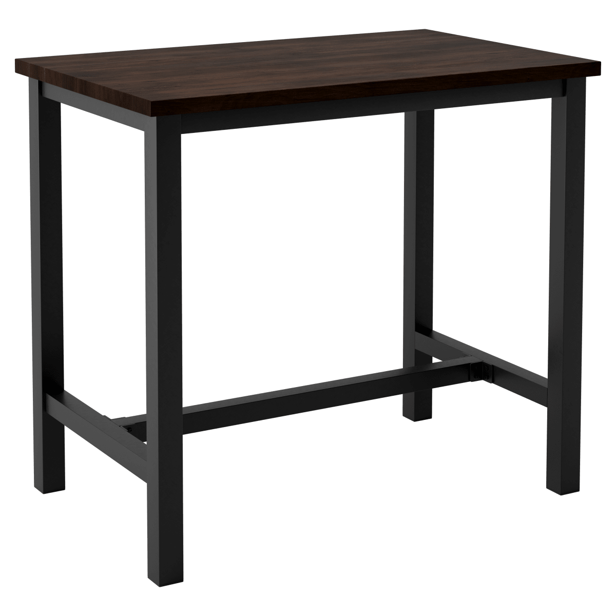 Ottis Bar Table Set in Black Finish