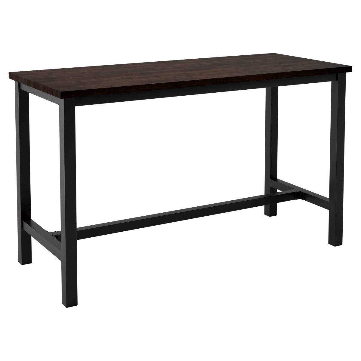 Ottis Bar Table Set in Black Finish